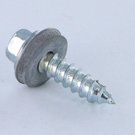 1 x Blechschraube TH/RD. LCV 6,3 x 25 Verzinkt cut Bohrspitze mit Typ 17 Spitze