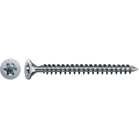 1 x Spax Holzschraube Senkkopfschraube T50 10x600 Gesamtgewinde WIROX
