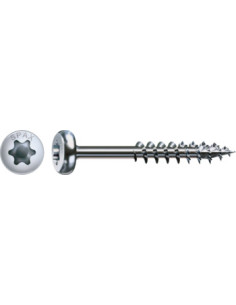 Spax Holzschraube Rundkopf T-STAR+ T30 WIROX 6X90 Mit...