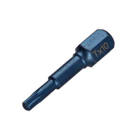 1 x Biteinsatz AUSWIRKUNGEN Industrielle Qualität 1/4" C6.3 T10 Länge 30