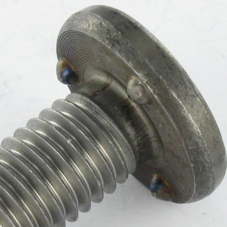 1 x Schraube Schweißen M6x16 3 Nikoten Verzinkt