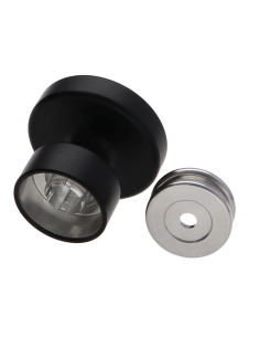 Kleiderhaken dekorativ Aluminium Schwarz mit Befestigung... 2