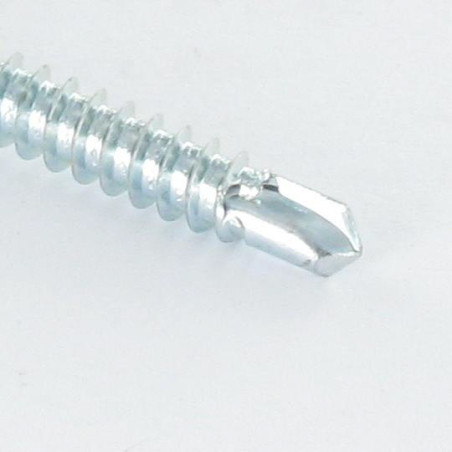 1 x Selbstbohrende Schrauben Senkkopfschraube Carr 3,9 x 19 Viereckig 2 Verzinkt