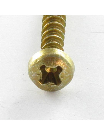 1 x Spanplattenschraube Rundkopf Pozi 4,5X50...