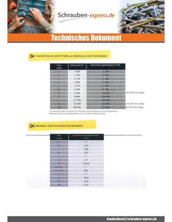 1 x Spanplattenschraube Rundkopf Pozi 4,5X50...