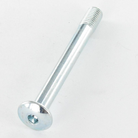 1 x Schraube Flachrundkopfschraube Schraubenschlüssel 4 M7X65 Mit Gewinde 12 gewinde 100 Verzinkt