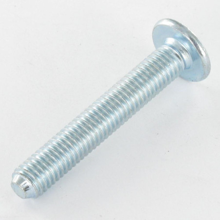 1 x Schraube Flachrundkopfschraube M8X55 Schraubenschlüssel 5 Verzinkt Pilot Spitze