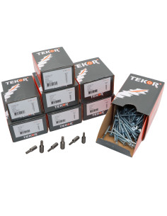 TEKOR PACK PRO 1200 Schraube Senkkopfschraube Gezahnt...