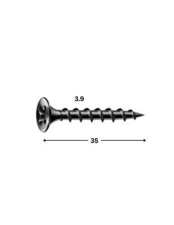 1 x Schraube für Gipsplatte Spax 3,9X35...