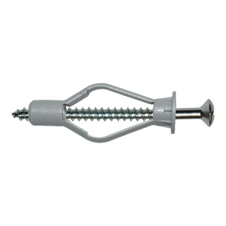 1 x Dübel Nylon 8x40 Mit Holzschraube Senkkopfschraube 4x45