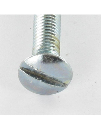 1 x Metallschrauben Flacher Senkkopf Gespalten...