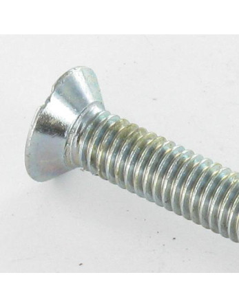 1 x Metallschrauben Flacher Senkkopf Gespalten...