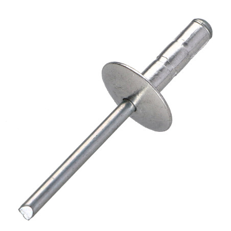 1 x Blindniete Multigrip Aluminium Stahlgewinde 4,8 x 17 Extra breiter Kopf