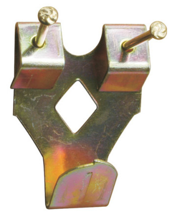 1 x Schachtel mit 10 Haken Bild Mit Nagel...