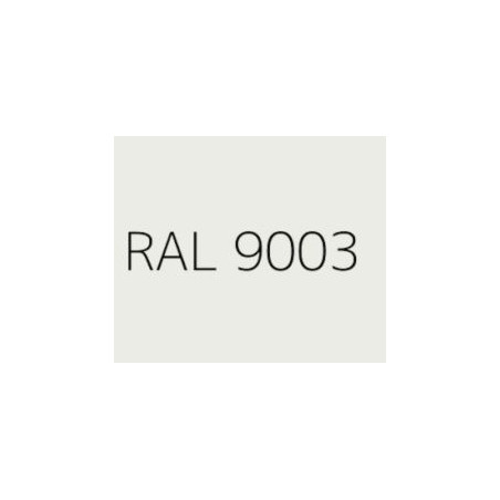 1 x Kappe Sechskantkopf Polyethylen RAL9003Sicherheitsweiß für Bohrschrauben oder Blechschrauben Ø 6.3