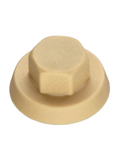 Kappe Sechskantkopf Polyethylen RAL1001 beige für...
