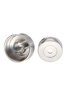Haken dekorativ Aluminium mit Befestigung multimaterial... 2