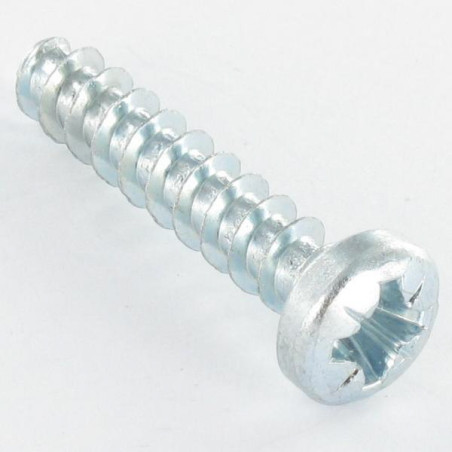 1 x Schraube PVC Zylindrischer Flachkopf Pozi 6X29 Gewinde 40 RUSPER GRAU