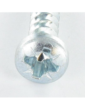 1 x Schraube PVC Zylindrischer Flachkopf Pozi...