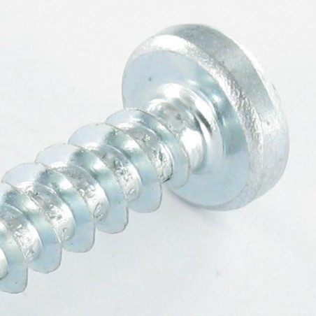 1 x Schraube PVC Zylindrischer Flachkopf Pozi 6X29 Gewinde 40 RUSPER GRAU