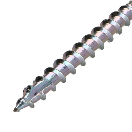 1 x Rahmenschraube tekor Sechskantkopf cut Bohrspitze mit Typ 17 Spitze 12X200 Mit Gewinde 80 T50 Verzinkt CR3 48 hbs ohne