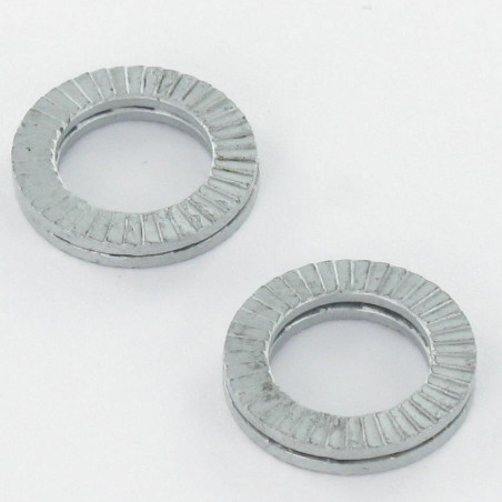 1 x Scheiben/Unterlegscheibe NORD-LOCK ® Rohstahl DELTA SCHÜTZEN M30 720 Stunden Salzprühnebel ohne Rotrost