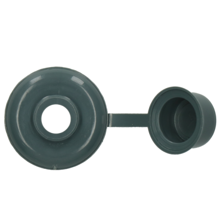 1 x Abdeckkappe Schlüsselschrauben Von 5 RAL7031 Polyethylen