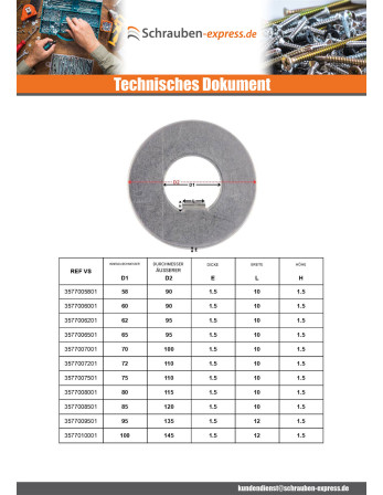 1 x Sicherungsscheibe mit Innenzapfen 20x36x1...