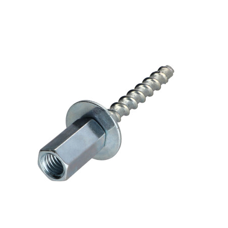 1 x Betonschraube Weiblich Verzinkt 6X55