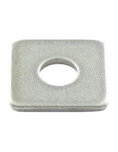 Quadratische Scheibe für Holzbau 17,5 x 50 x 5 Verzinkt
