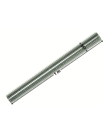 1 x Gewindestange M7 gewinde 150 Länge 1 Meter...