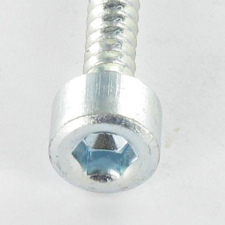 1 x Blechschraube Innensechskantschraube Schraubenschlüssel 5 4,8 x 60 Verzinkt