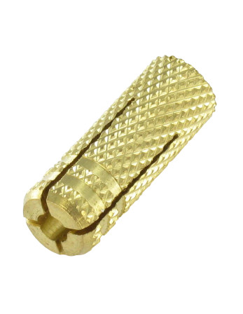 1 x Dübel Messing 5x16 M4