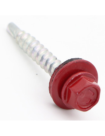 1 x Selbstbohrende Schrauben Sechskantkopf 4,8...