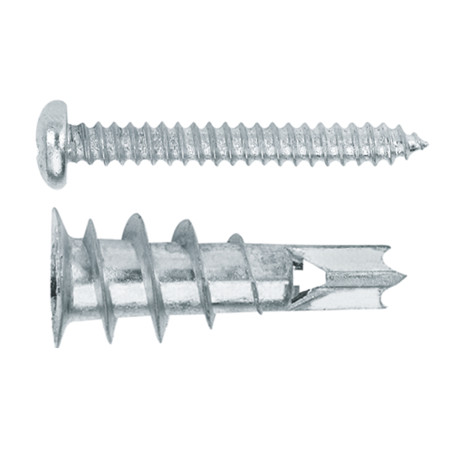 1 x Metalldübel Selbstbohrende Schrauben RAWLPLUG Zamak 12x32 Mit Schraube