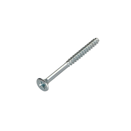 1 x Spanplattenschrauben Senkkopfschraube Pozi 5X60 Mit Gewinde 36 Ohne Nagel Verzinkt