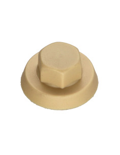 Kappe Sechskantkopf Polyethylen RAL1001 beige für...