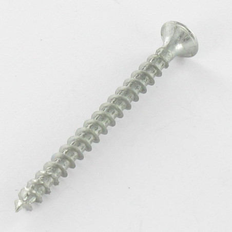 1 x Schraube Spax Senkkopfschraube Pozi N°2 5X80 Kopf-Durchmesser 9.7 Gesamtgewinde WIROX