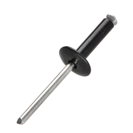 1 x Nieten geschält GOSTAR Aluminium Stahlgewinde 4x20 Schwarz