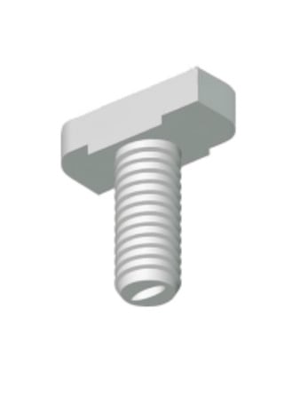 1 x Metallschrauben Hammerkopf M8x25 für 28/15...