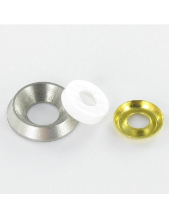 1 x SCHÜSSEL Schraube VOLL M5 Messing 1115