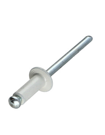 1 x Blindniete Aluminio Vástago acero 4,8 x 25...
