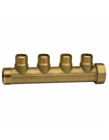 1 x Verteiler 4 Ausgänge 26x34 (1") Männlich...