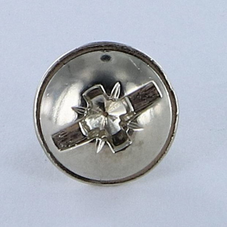 1 x Schraube Flachrundkopfschraube POZI und gespalten M6x10 Nickelstahl