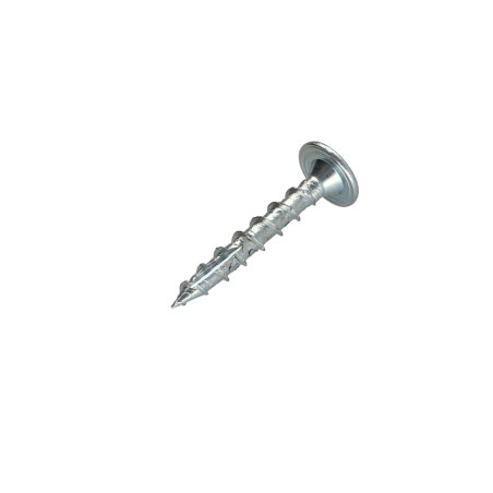 1 x Spanplattenschrauben TEKOR Tellerkopfschrauben T30 cut Bohrspitze mit Typ 17 Spitze 6x30 Teilgewinde Verzinkt