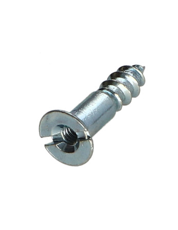 1 x Holzschraube Verzinkt 5x25 Gebohrt M3.5...