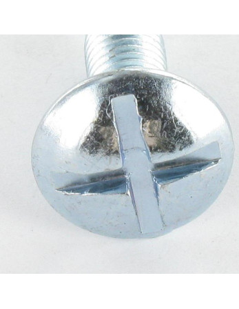 1 x Schraube Flachrundkopfschraube Gespalten In...