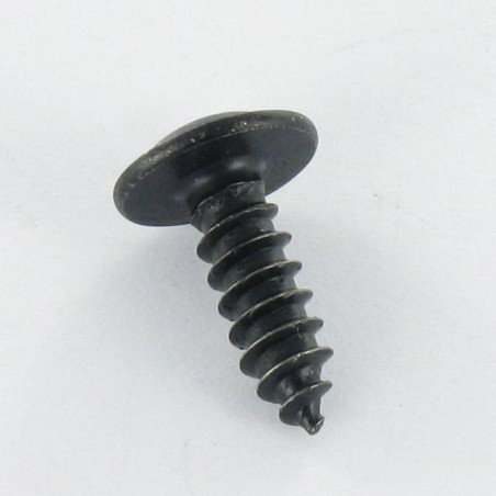 1 x Blechschraube Flachrundkopfschraube Pozi 3,5 x 6,5 Stahl schwarz verzinkt