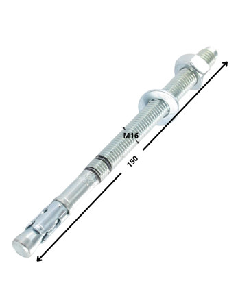 1 x Dübel BOZELENANKER R-XPT M16X150 Verzinkt...
