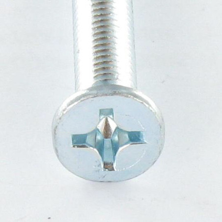 1 x Metallschrauben Senkkopfschraube Phillips 2 M5x10 Verzinkt